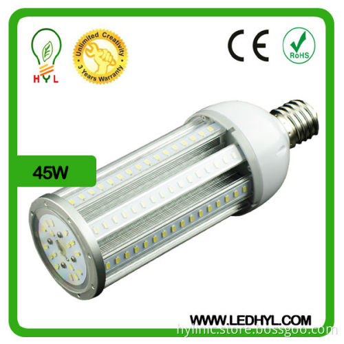 new style 3 years warranty e40 e27 high lumen 45w led corn bulb